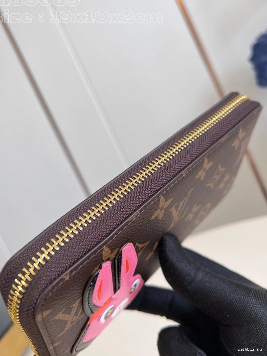 WIS ZIPPY VUITTON cm LOUIS WALLET-10*20*2 1106